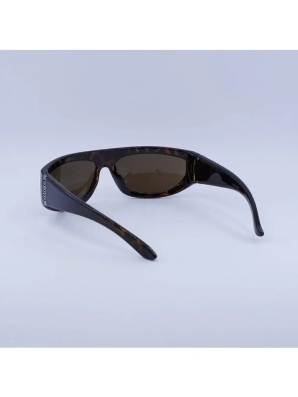 Gucci GG1574S 002 Sunglasses Havana Rectangle Frame, Brown Lenses